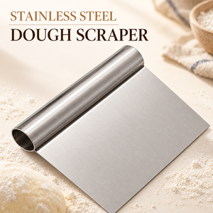 Espátula de Acero Inoxidable para Repostería, Cortador de Masa, Cuchillo para Raspar Alimentos, para Hornear y Preparar en la Cocina - Product Image 4