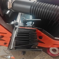 Meuleuse à béton 460S 380V avec variateur de fréquence, pour meulage humide et sec, double port d'aspiration, fourniture directe usine, pièces détachées OEM en stock