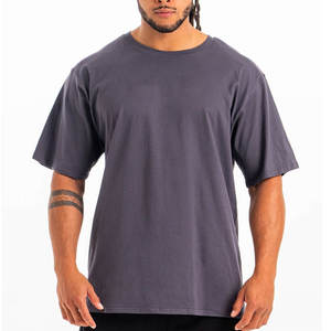 Camiseta de Hombre Personalizada, Ajustada, Deportiva, de Manga Corta, Hombros Caídos, Talla Grande, 100% Algodón, Oversize - Product Image 4