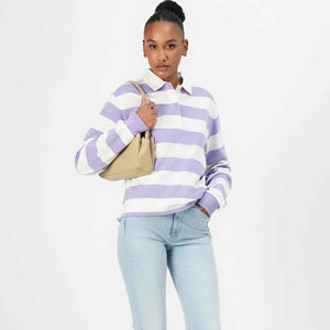 Camiseta de Rugby Personalizada para Hombre, de Poliéster de la Mejor Calidad, Cómoda y Ecológica, con Logotipo Bordado en Fieltro - Product Image 2