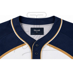 Uniforme de Béisbol al por Mayor, Nuevo, de Alta Calidad, Personalizado, 100% Poliéster - Product Image 3