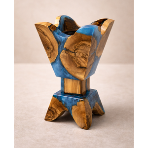 Quemador de Incienso Portátil de Madera, Artesanía India, para Uso Religioso, Hecho a Mano, para Todas las Estaciones, RR ENTERPRISES - Product Image 3