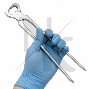 Durable Reusable 10" Horse Nail Nipper-Eco-Friendly Professional Farrier Nail Cutter Heat <b>Treated</b> Jaws for Reliable Horseshoeing - Product Image 5