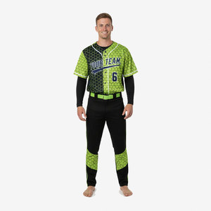 Nouveauté - Vêtements de sport - Uniforme de baseball - Haute qualité - Fabrication sur mesure - Sublimation - Unisexe - Adulte - 100% polyester - Uniforme de baseball - Product Image 2