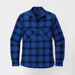 Últimas Camisas de Franela para Mujer, OEM/ODM, 100% Algodón, Casuales, Transpirables, con Botones, Manga Larga, Corte Regular - Product Image 3