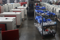 Groupes électrogènes silencieux à essence 50/60Hz 5kW 10kW 15kW 20kW 30kW 110/380V à faible bruit monocylindre pour gaz GPL et essence