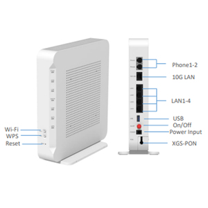 อุปกรณ์เกตเวย์ไฟเบอร์ ZTE ZXHN F8648P AX6000 WiFi 6 เพื่อการเชื่อมต่ออินเทอร์เน็ตที่เชื่อถือได้สำหรับบ้านและธุรกิจ - Product Image 6