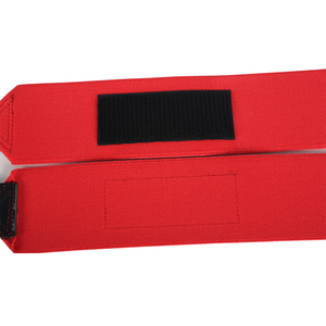 Muñequeras Deportivas Resistentes de Color Rojo, Directas de Fábrica, para Levantamiento de Pesas, para Hombres y Mujeres, Color y Talla Personalizables - Product Image 6