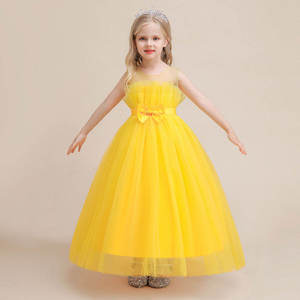 Vestidos de Princesa al por Mayor para Niñas, Vestido de Fiesta de Tul para Boda, Vestido de Dama de Honor con Flores 3D de Fábrica - Product Image 4