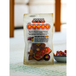 Un animale domestico miracoloso tratta Sushi di patate dolci 100g di manzo e anatra - Product Image 1