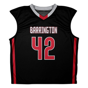 Jersey de Lacrosse Personalizable sin Mangas con Logotipo y Nombre del Jugador Impresos - Product Image 3