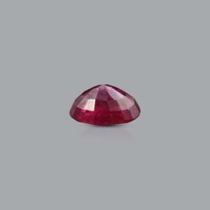 3.85 Carat Oval Cut Ruby Loose Gemstone 8x10mm for Fine Jewelry - Product Image 3