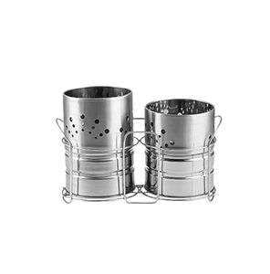 Kitchenware <b>Spice</b> Metal Rack Flatware <b>Holder</b> Metal Silver Plated Cutlery <b>Holder</b> Premium Design Metal Utensils <b>Holder</b> - Product Image 1