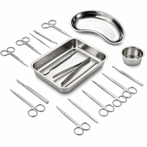 Juego de Instrumentos de Incisión y Drenaje de Alta Calidad, Certificado CE, Acero Inoxidable, Kit Quirúrgico General - Product Image 1