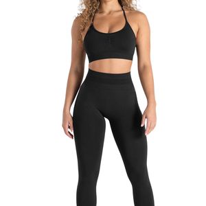 Custom Women Seamless Halter Neck Sports Bra High Support Gym Yoga Workout Fitness Activewear Custom Logo Wholesale - Product Image 5