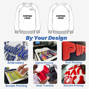 Sudadera de felpa 100% algodón ecológica personalizada para mujer, estilo oversize con hombros caídos, cuello simulado y cuello redondo, parte delantera lisa. - Product Image 5