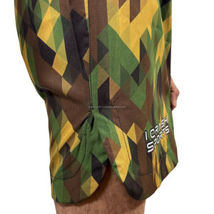 Venta al por mayor ropa de entrenamiento hombres ropa deportiva Kickboxing corto para hombres boxeo personalizado lucha sublimación Mma pantalones cortos - Product Image 3