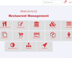 แพลตฟอร์มจัดการร้านอาหารสำหรับการสั่งซื้อ สินค้าคงคลัง การวิเคราะห์ธุรกิจ ระบบ Linux/MAC เวอร์ชันอินเทอร์เน็ต รองรับหลายภาษา - Product Image 2