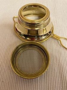Infuseur à thé et café en métal de qualité supérieure avec poignée, filtre à mailles fines pour thé en vrac et infusions d'herbes, artisanal Pital Chai Channi - Product Image 3