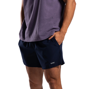 Shorts de course Bermuda pour hommes, bleu marine, taille XL, légers, séchage rapide, respirants, pour le sport, la gym, l'entraînement, les loisirs, avec poches - Product Image 2