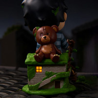 Figurine originale POP MART Hirono de la série Behind Time, modèle de statue, kit de décoration pour étagère, pour collection