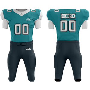 Uniforme de football américain imprimé par sublimation OEM/ODM, uniforme de ligue professionnelle, fabriqué avec un tissu de qualité supérieure - Product Image 1