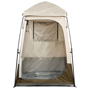Tenda Pieghevole per Campeggio a 1 Stanza, in Oxford 210D a Doppio Strato, con Picchetti e Corde, Borsa per il Trasporto e Barra Trasversale - Product Image 3