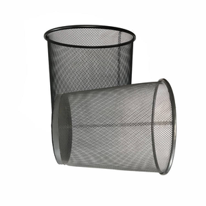 ถังขยะโลหะ ถังขยะกระดาษ ใช้ในบ้านหรือที่ทำงาน - Product Image 1