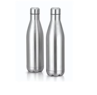 Bouteille isotherme en acier inoxydable à double paroi de 750 ml pour boissons chaudes et froides, idéale pour les voyages, le bureau, la salle de sport et l'usage quotidien