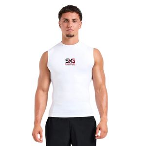 <b>Men</b>’s Cotton Tank Top Sleeveless Workout Shirt Breathable Lightweight Gym <b>Vest</b> Casual Summer Sports <b>Running</b> Training Apparel - Product Image 1