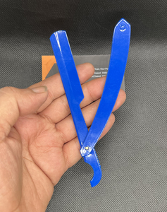 มีดโกนหนวดคุณภาพดีระดับมืออาชีพจากตุรกี ยี่ห้อ Saaqaans Enterprises รุ่นใหม่ สำหรับร้านตัดผม โกนหนวดตรงสไตล์โมเดิร์น สำหรับผู้ชาย ทำจากสแตนเลส - Product Image 3