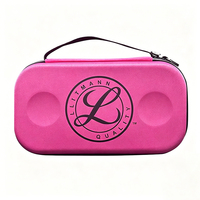 Étui pour stéthoscope EVA, logo couleur personnalisé, coque rigide, fermeture éclair, organiseur de voyage, sac de rangement portable pour Littmann, usage médical, infirmière