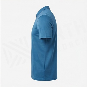 High Quality Men's Summer Golf <b>Polo</b> T-Shirt Slim Fit Breathable Polyester Short Sleeve <b>Zip</b> <b>Up</b> Cotton Plus Size Shirts - Product Image 3