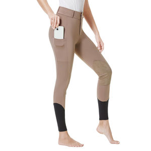 Pantalones Jodhpur y Breeches de Alta Calidad para Mujer con Parches en las Rodillas para Equitación Clásica y Eventos de Exhibición - Product Image 5