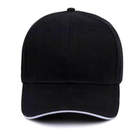Casquettes de baseball classiques 6 panneaux 100 % polyester en gros, personnalisables, vierges, sportives, avec logo brodé pour homme