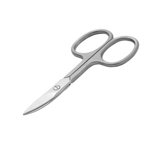 Premium Satin Finish Curved Sharp <b>Cuticle</b> <b>Scissors</b> Mirror Polish Stainless Steel Right-Handed Precision Manicure Nail Trimming - Product Image 2