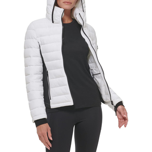 Veste matelassée unisexe haut de gamme avec logo personnalisé, coupe-vent, isolée, pour l'hiver, service d'échantillons OEM ODM disponible - Product Image 4