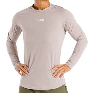Camiseta de Hombre con Logotipo Personalizado, Diseño de Última Moda, Impresión Serigrafiada, Alta Calidad, Ropa de Verano, Manga Larga, Cuello Redondo, Transpirable, Antiarrugas - Product Image 1