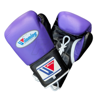 Gants de combat haut de gamme personnalisables en cuir de vachette, pour boxe professionnelle, avec fermeture auto-agrippante et lacets, équipement d'entraînement, fournisseur en gros - Product Image 5