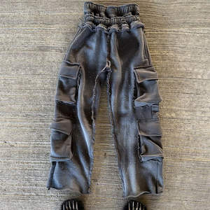 Pantalones Deportivos Tearaway con Bordado Personalizado, 100% Algodón, Pantalones Deportivos de Felpa Francesa de Alta Calidad para Hombre, con Rayas Laterales y Corte Acampanado - Product Image 3