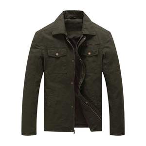 Veste en jean noire slim fit pour homme, décontractée, en coton délavé, col rabattu, manches classiques, pour l'automne, prix raisonnable, OEM - Product Image 2