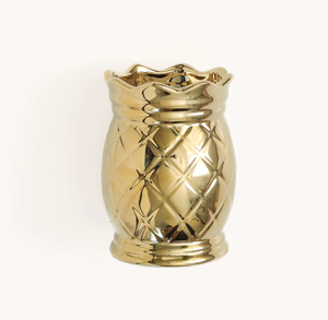 Portalápices de latón chapado en oro a precio económico, elegante, para el hogar, la oficina, la escuela, organizador de escritorio. - Product Image 1