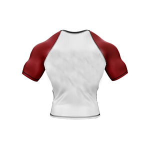 Maillots de sport pour femmes à manches longues, Rash Guard de surf, BJJ, MMA, en Spandex, séchage rapide, coupe ajustée, 140g, avec logo personnalisé et impression par transfert thermique - Product Image 6