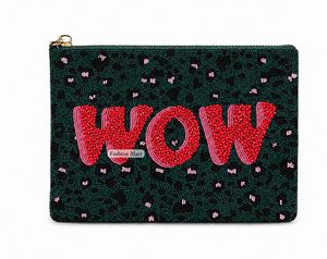 Monedero con cuentas, la llave de mi corazón, cierre de cremallera, hecho a mano, estilo de moda unisex, regalo - Product Image 2