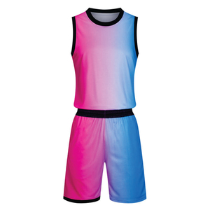 <b>Laker</b> <b>Top</b> Quality Wholesale Price 100% Polyester Material Men's Sublimated Soccer Mesh Basketball Jerseys Sets With Custom Logo - Product Image 1