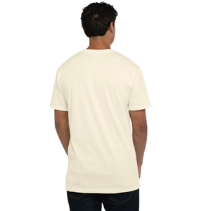 T-shirt épais pour homme en coton premium, col rond, manches courtes, tissu épais, tee-shirt décontracté pour le streetwear, le quotidien et la personnalisation - Product Image 2