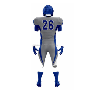 Uniforme de Fútbol Americano, Parte Delantera 100% Poliéster, Mangas Cortas, Opción de Talla Grande, Zonas Reforzadas, Comodidad y Flexibilidad Equilibradas - Product Image 3