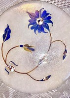 Sous-verres de luxe faits à la main avec incrustations de marbre, ensembles de vaisselle portables et durables, accessoires de table pour bar, restaurant et cadeaux