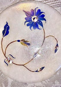 Luxury Handmade <b>Marble</b> Inlay <b>Coasters</b> Dinnerware Sets Portable Durable Dining Table Accessories for Bar Restaurant and Gift Use - Product Image 3