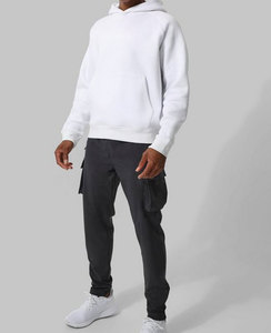 Vente en gros 100% coton Pantalon de survêtement vierge Pantalon de survêtement de haute qualité avec poches Logo personnalisé Jogger Pantalon de survêtement homme pantalon - Product Image 1